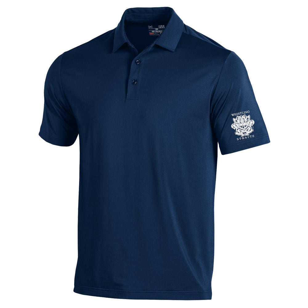 Whistling Straits Under Armour Performance Polo (Navy)