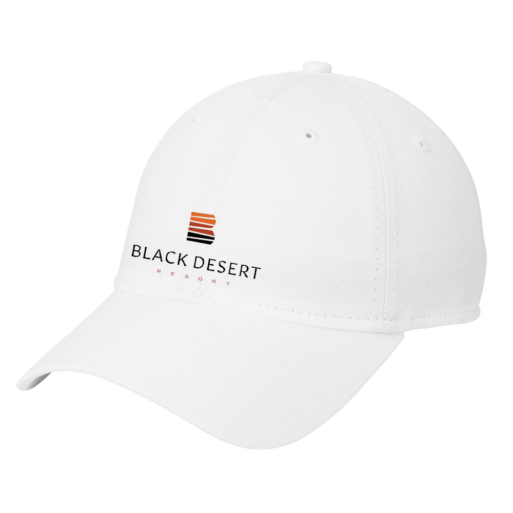 Black Desert New Era® Adjustable Unstructured Cap (White)