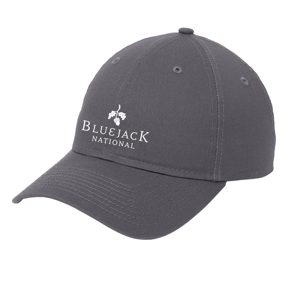 Bluejack New Era® Adjustable Unstructured Cap (Grey)