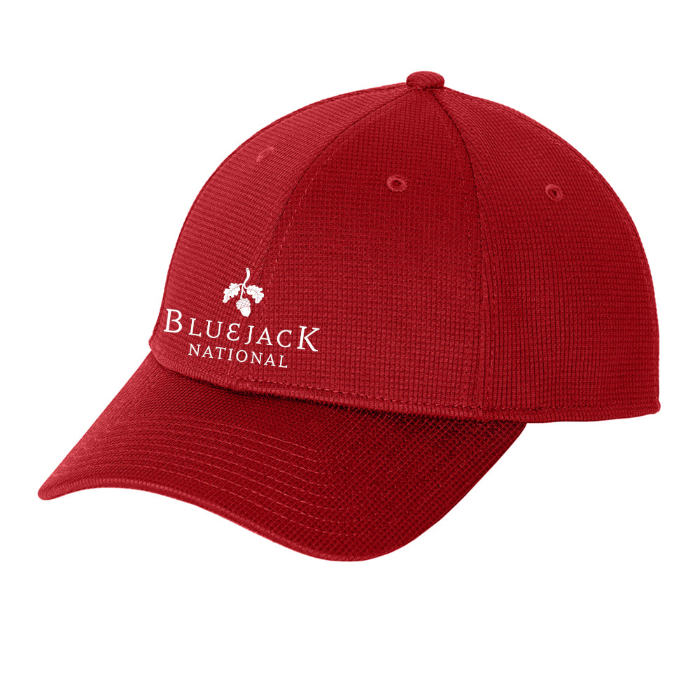 Bluejack New Era® Pivot Stretch Band Snapback Cap (Red)