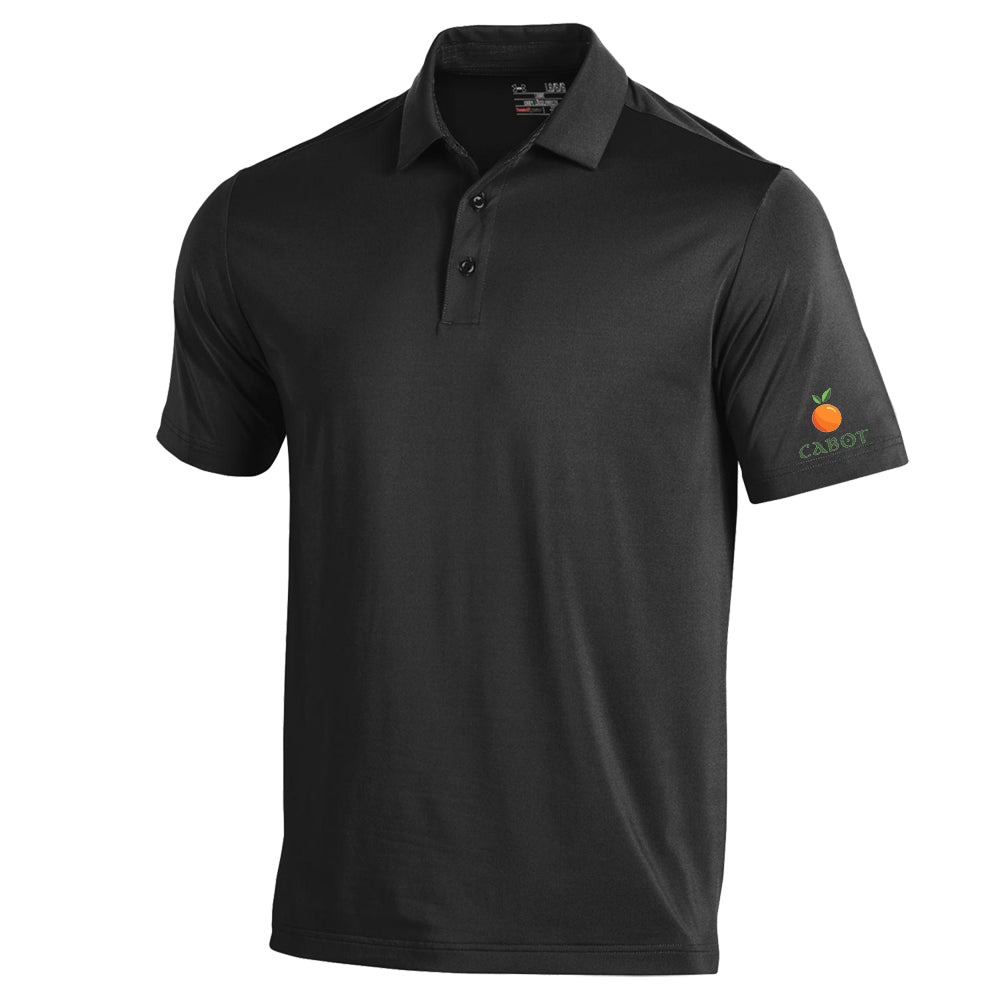 Cabot Under Armour Performance Polo (Black)