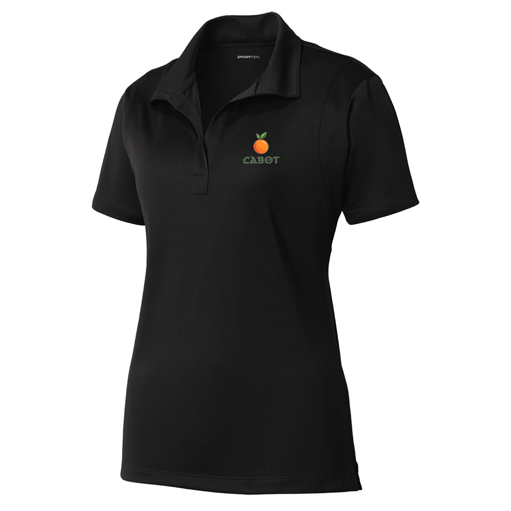 Cabot Sport-Tek® Women's Micropique Sport-Wick® Polo (Black)
