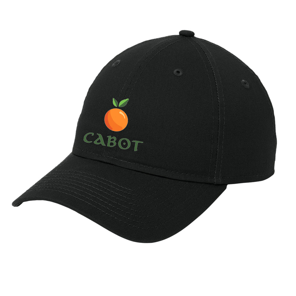 Cabot New Era® Adjustable Unstructured Cap (Black)