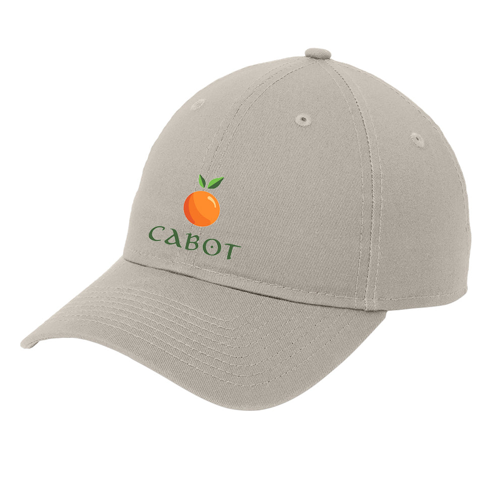 Cabot New Era® Adjustable Unstructured Cap (Khaki)
