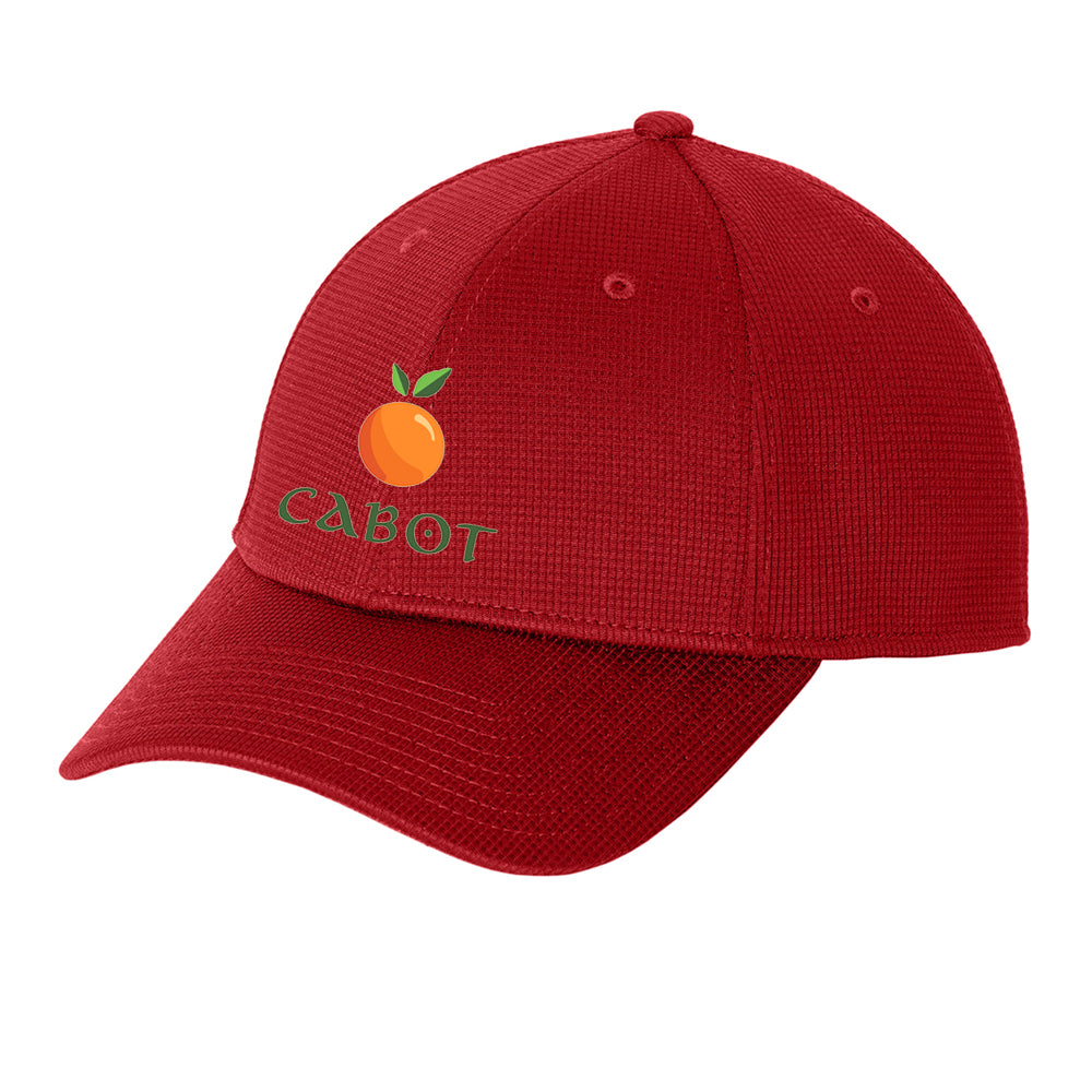 Cabot New Era® Pivot Stretch Band Snapback Cap (Red)