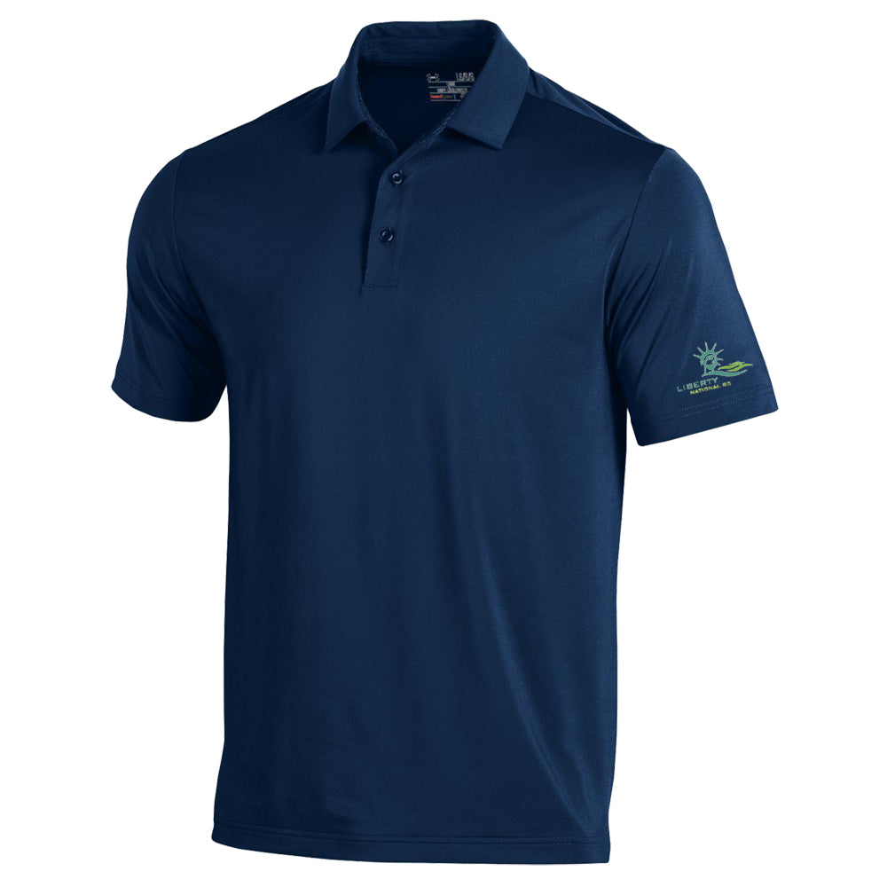 Liberty National Under Armour Performance Polo (Navy)