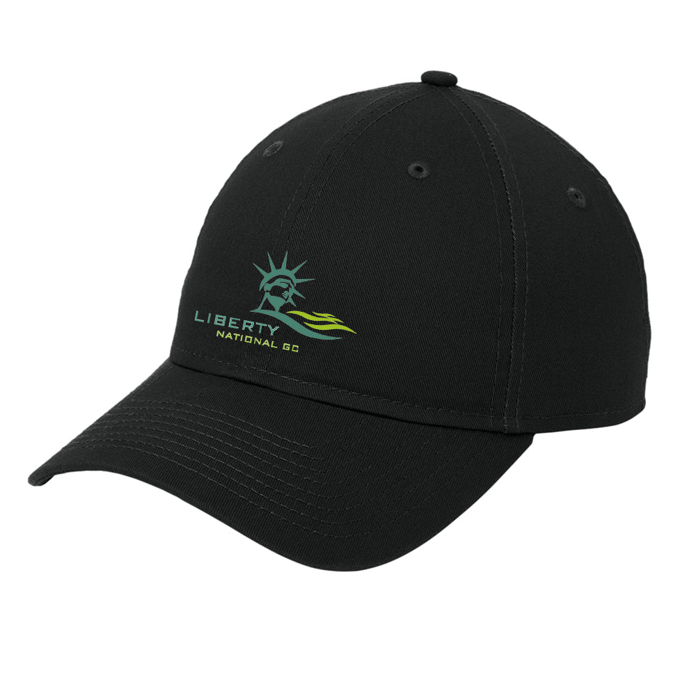 Liberty National New Era® Adjustable Unstructured Cap (Black)