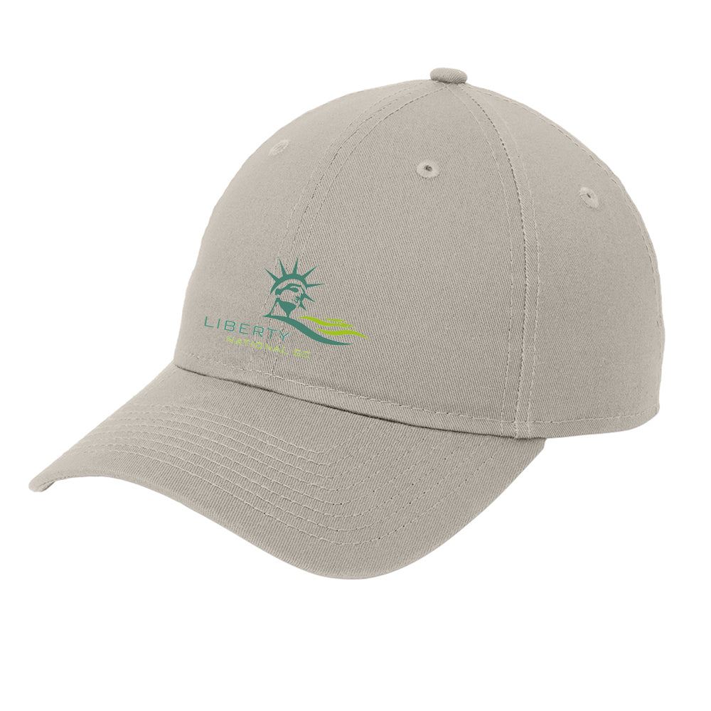 Liberty National New Era® Adjustable Unstructured Cap (Khaki)