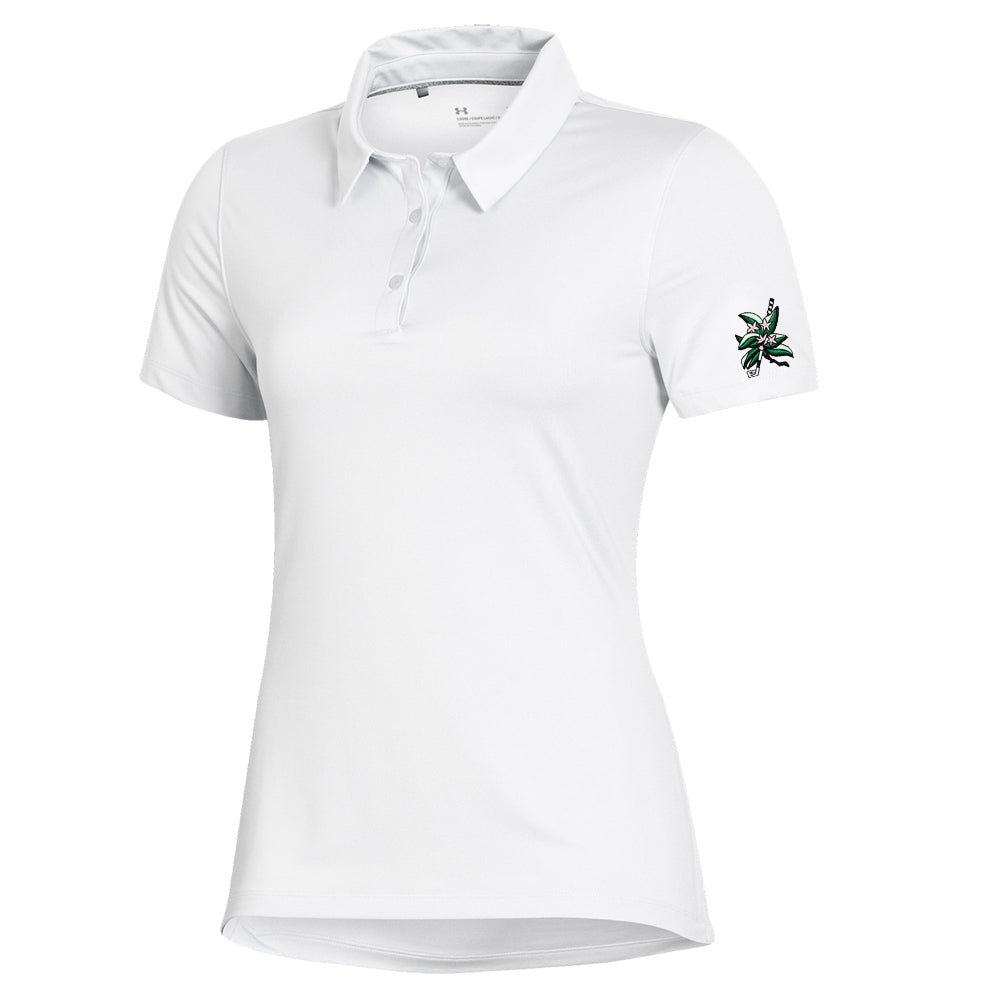 Laurel Valley Under Armour Womens Performance Polo(White)
