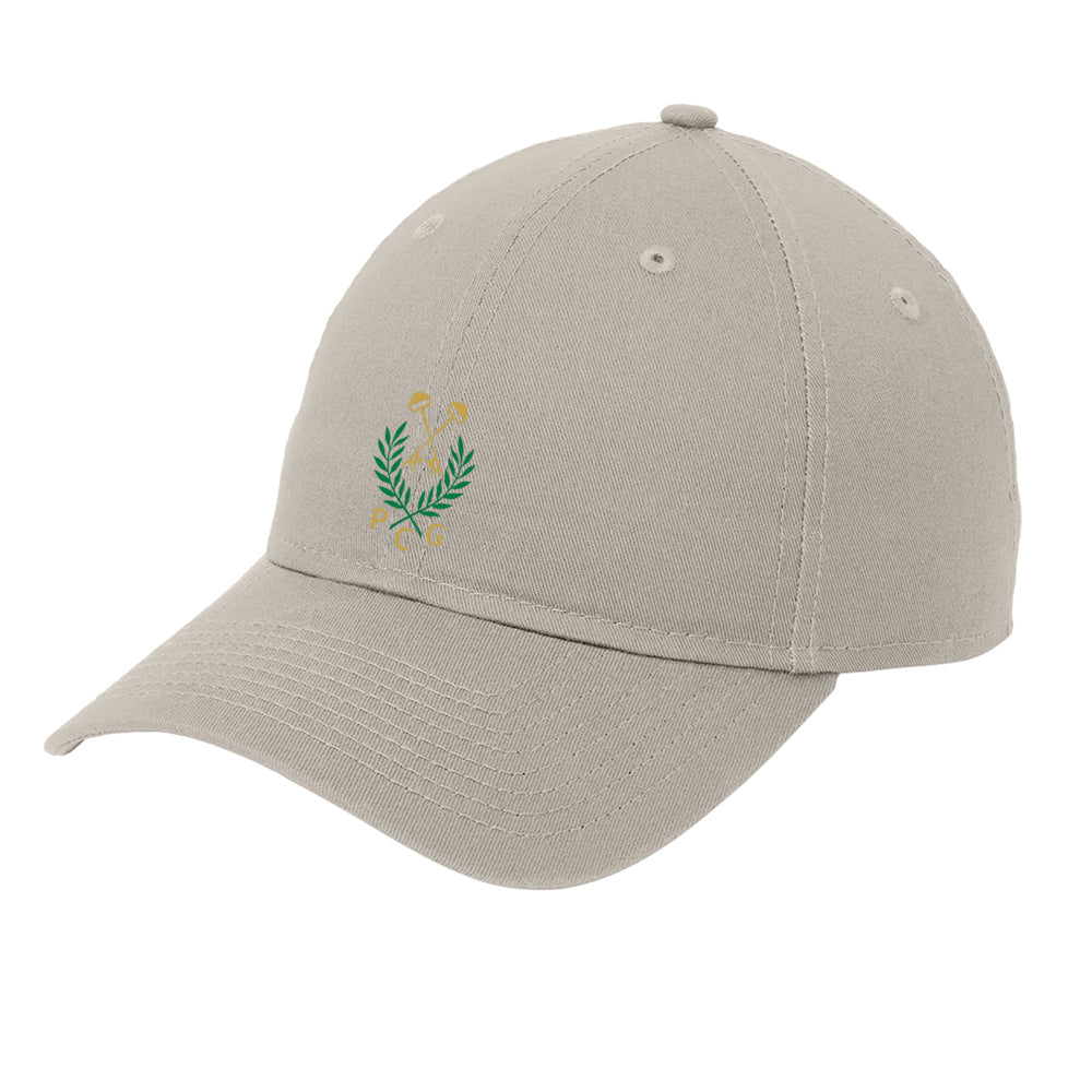Peachtree Golf Club New Era® Adjustable Unstructured Cap (Khaki)