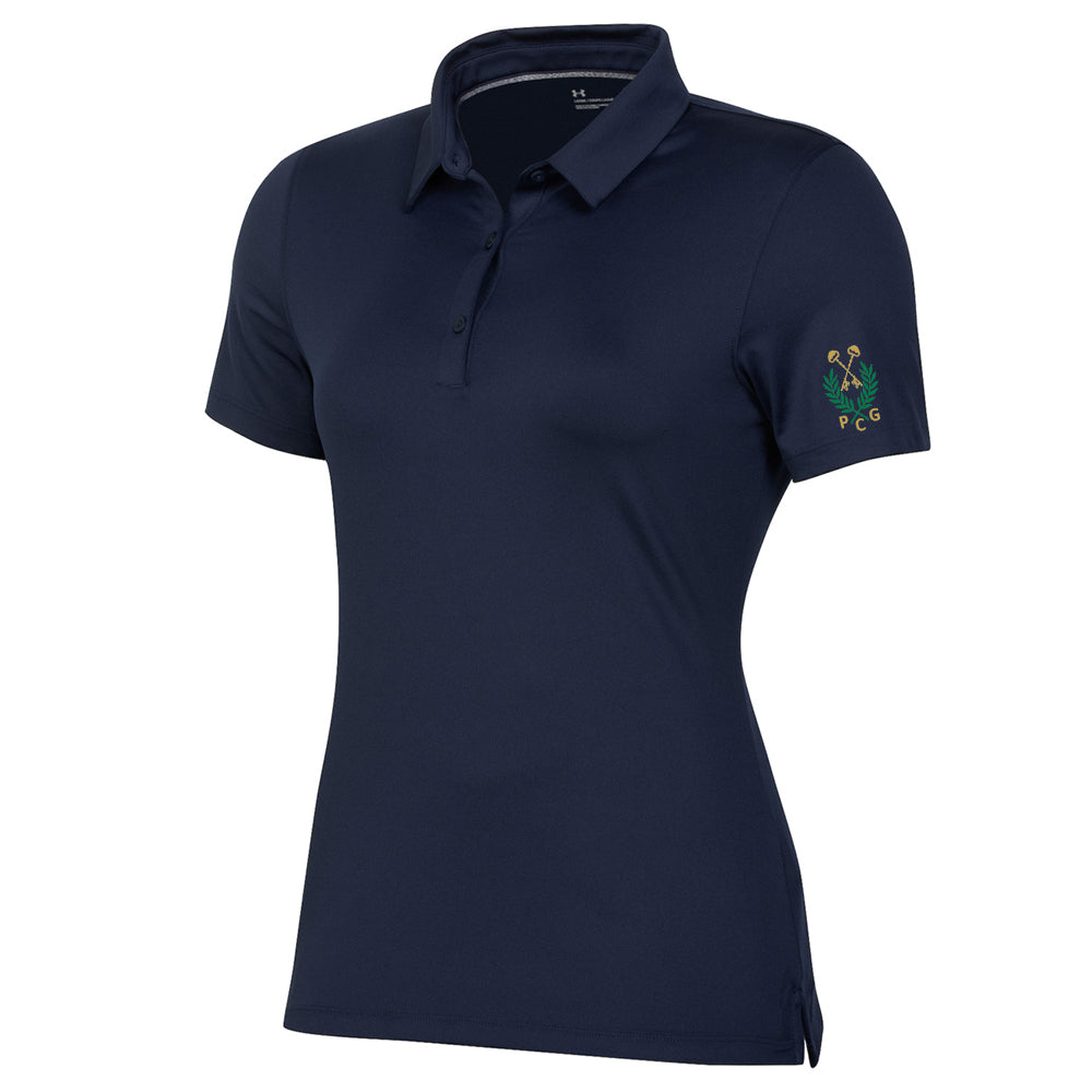 Peachtree Golf Club Under Armour Womens Performance Polo( Navy)