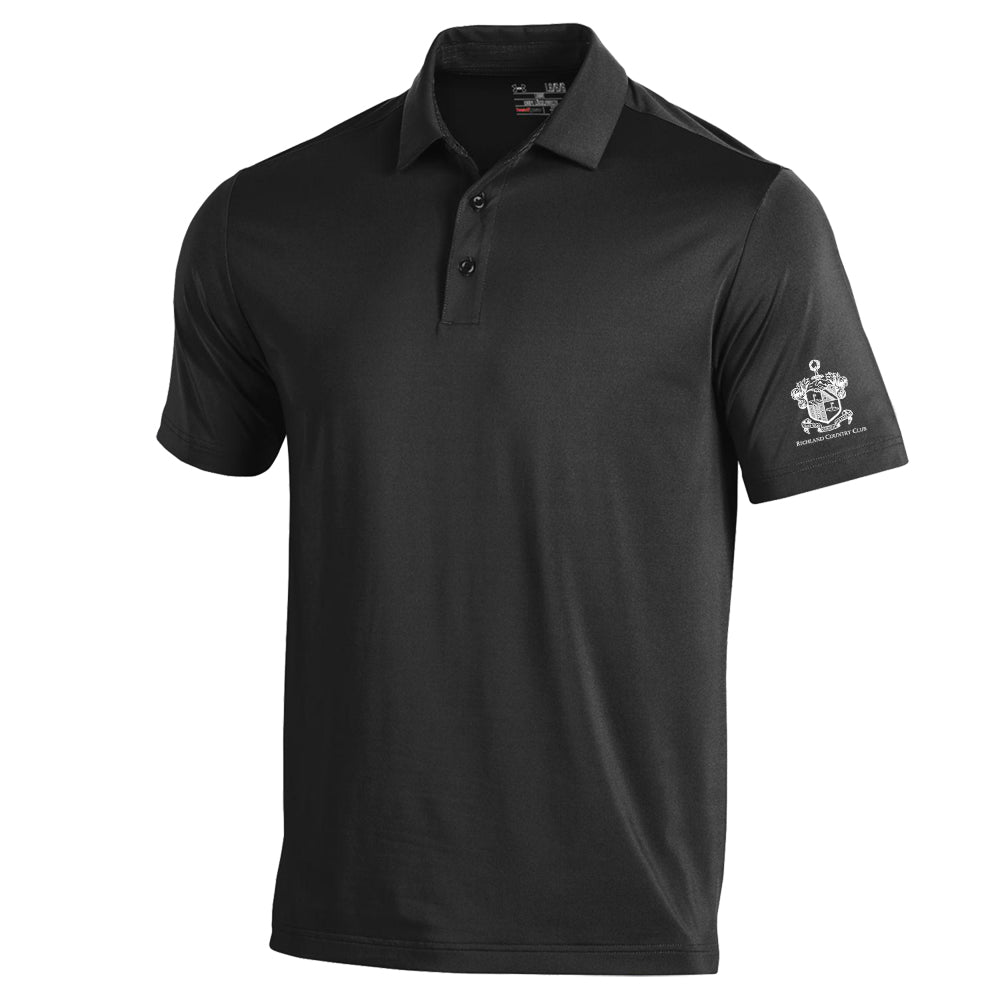 Richland Country Club Under Armour Performance Polo (Black)