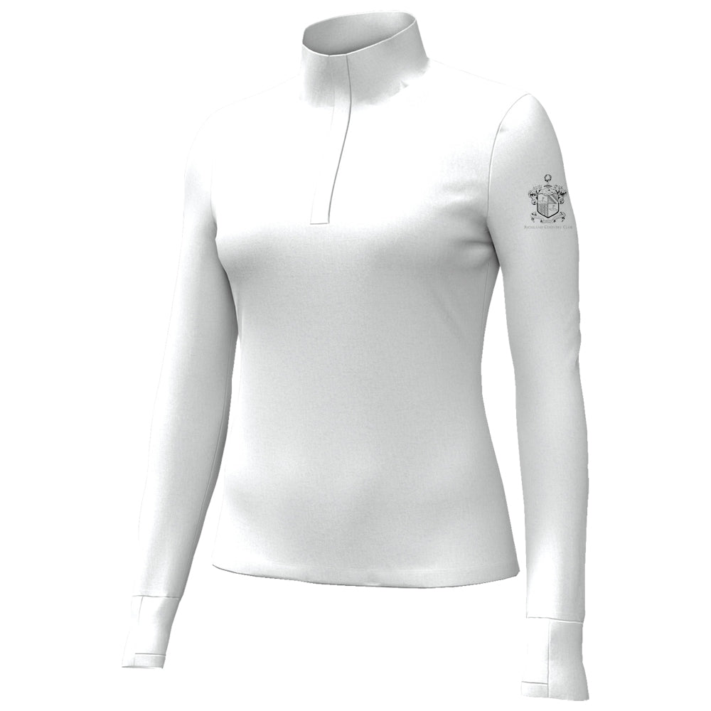 Richland Country Club Womens Under Armour Motion 1/4 Zip (White)