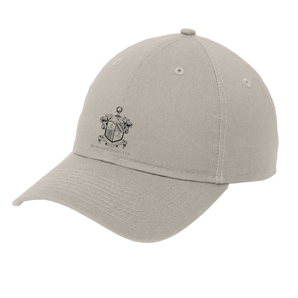 Richland Country Club New Era® Adjustable Unstructured Cap (Khaki)