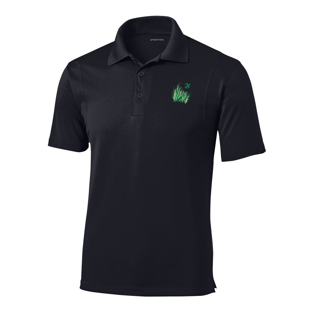 TPC Sawgrass Sport-Tek® Micropique Sport-Wick® Polo (Black)
