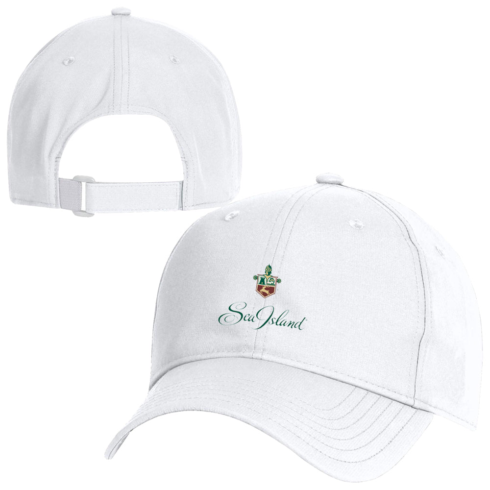 Sea Island Under Armour Performance 2.0 Adjustable Cap (White)