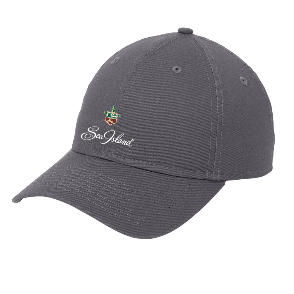 Sea Island New Era® Adjustable Unstructured Cap (Grey)
