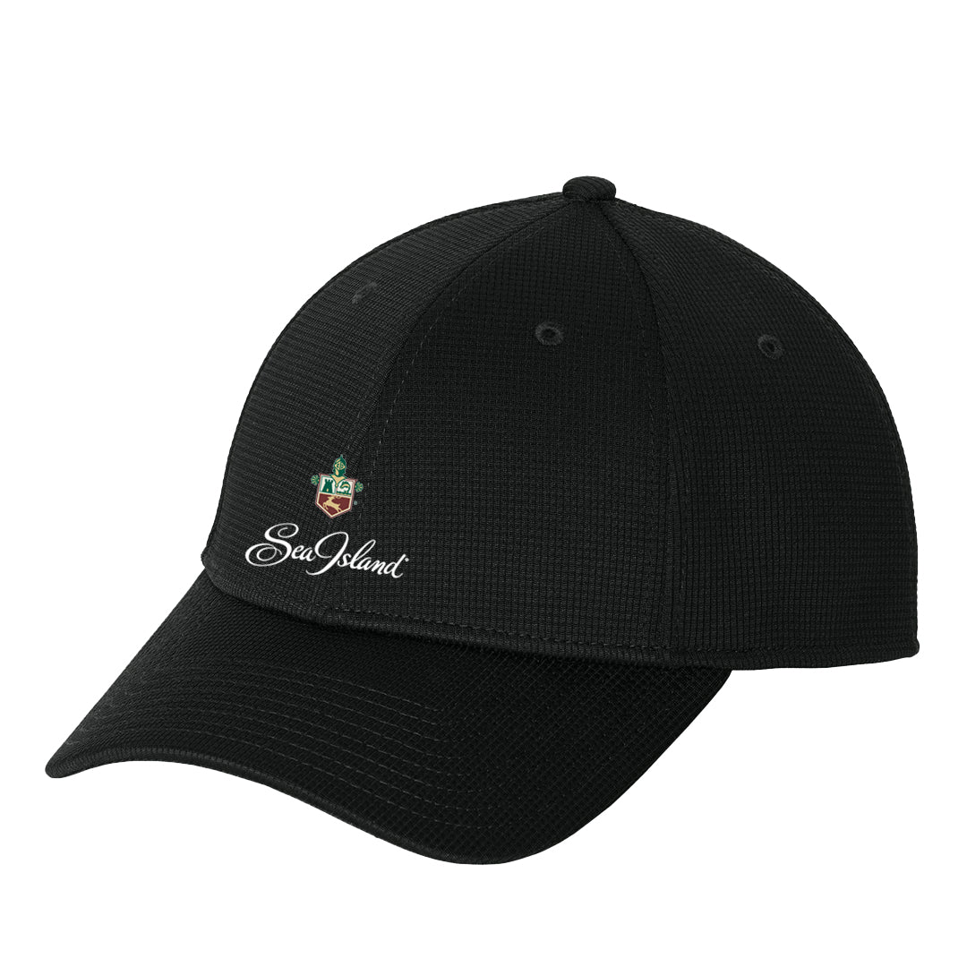 Sea Island New Era® Pivot Stretch Band Snapback Cap (Black)