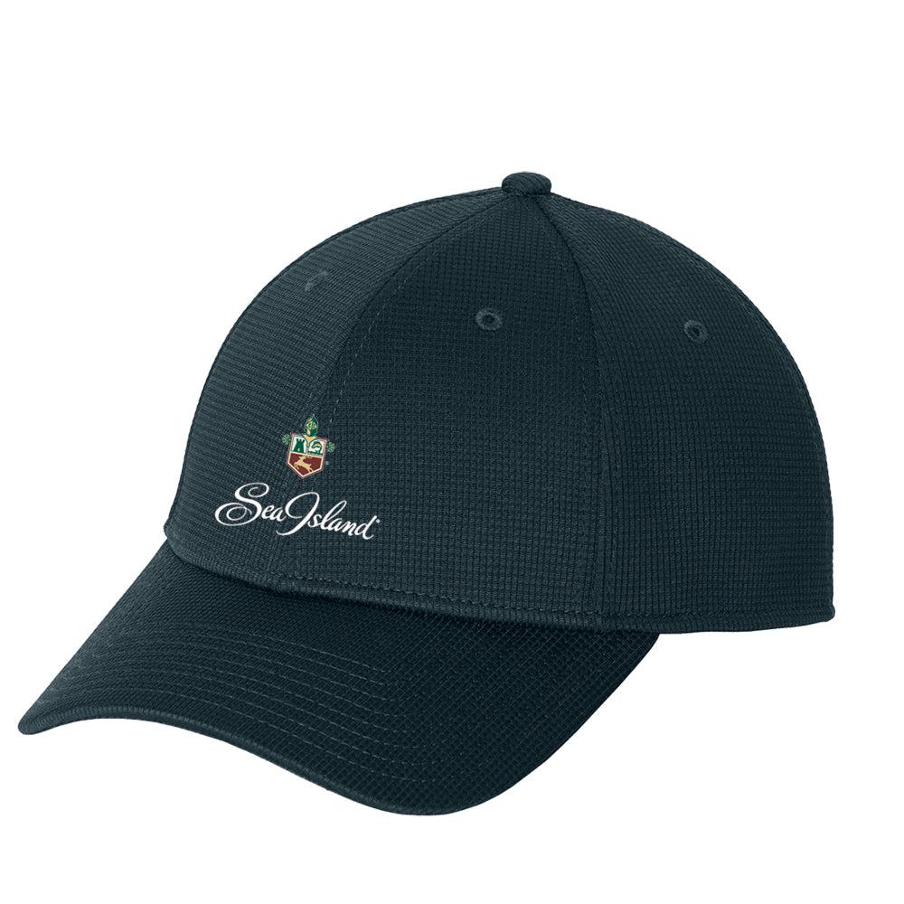 Sea Island New Era® Pivot Stretch Band Snapback Cap (Navy)