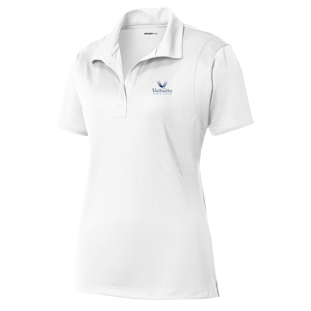 Valhalla Golf Club Sport-Tek® Women's Micropique Sport-Wick® Polo (White)
