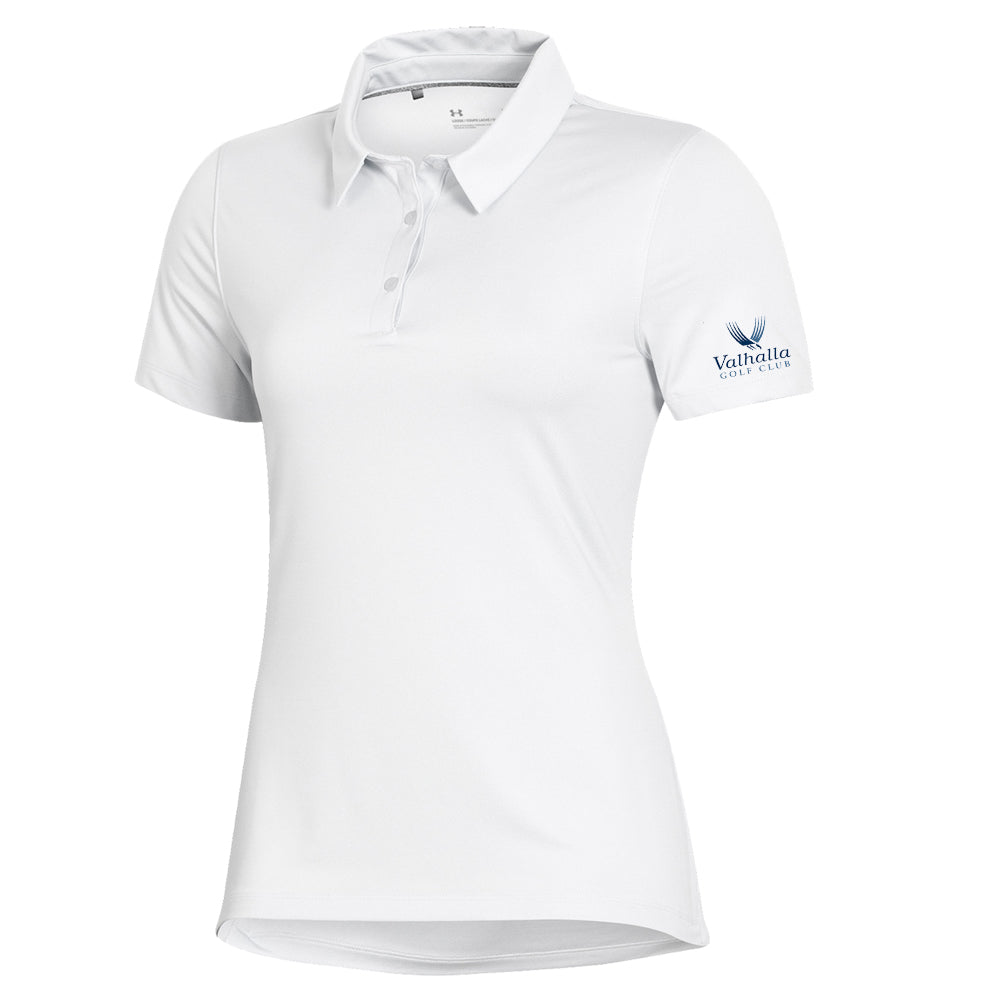 Valhalla Golf Club Under Armour Womens Performance Polo(White)