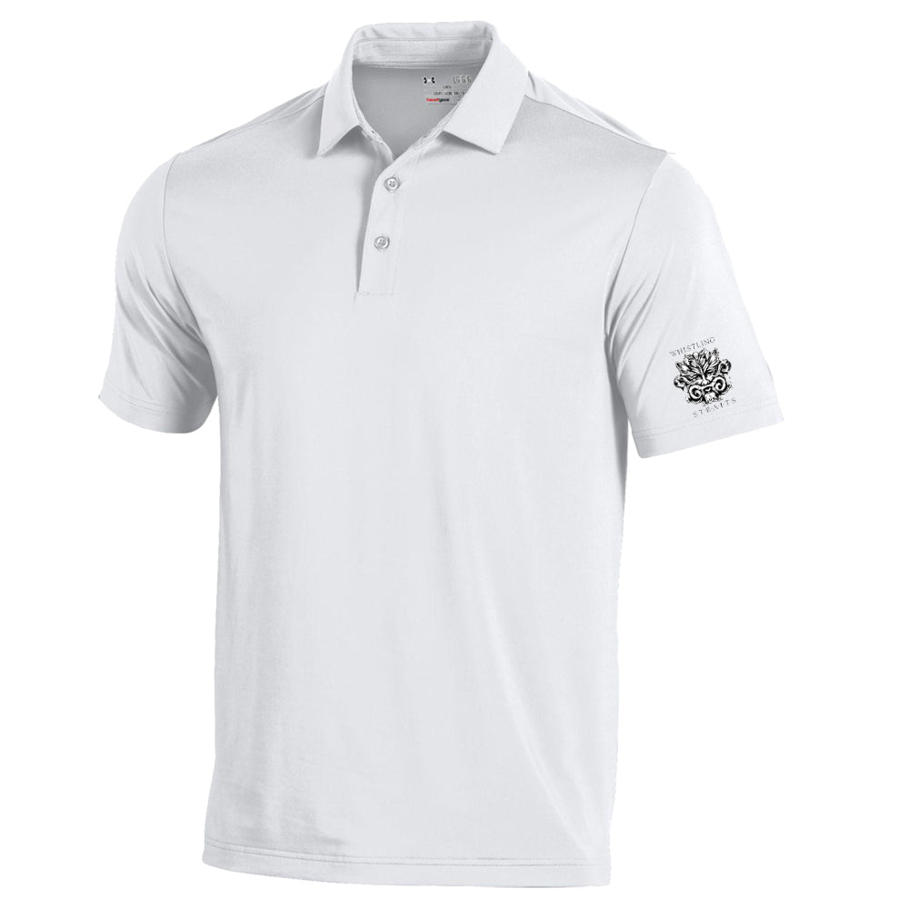 Whistling Straits Under Armour Performance Polo (White)