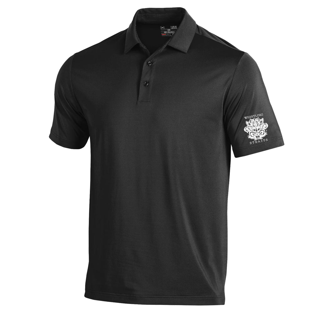 Whistling Straits Under Armour Performance Polo (Black)