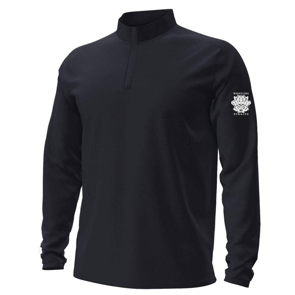 Whistling Straits Under Armour Motion Quarter Zip (Black)