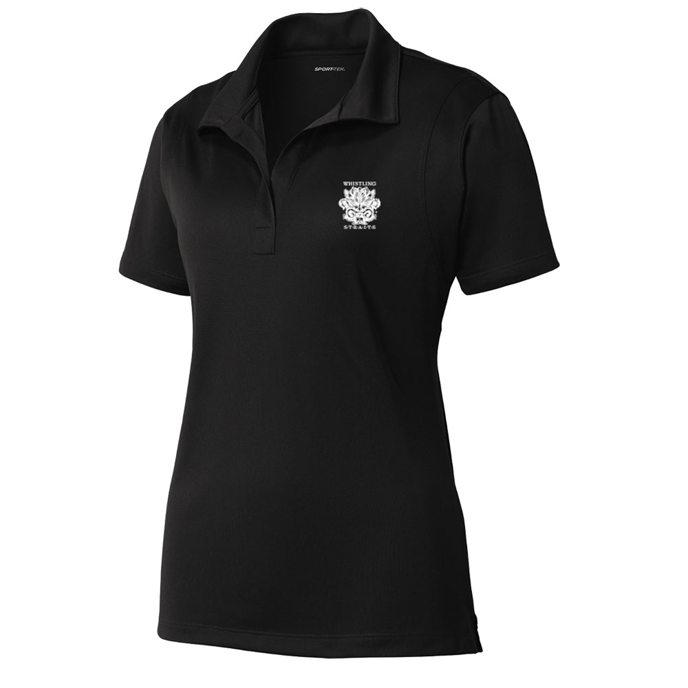 Whistling Straits Sport-Tek® Women's Micropique Sport-Wick® Polo (Black)
