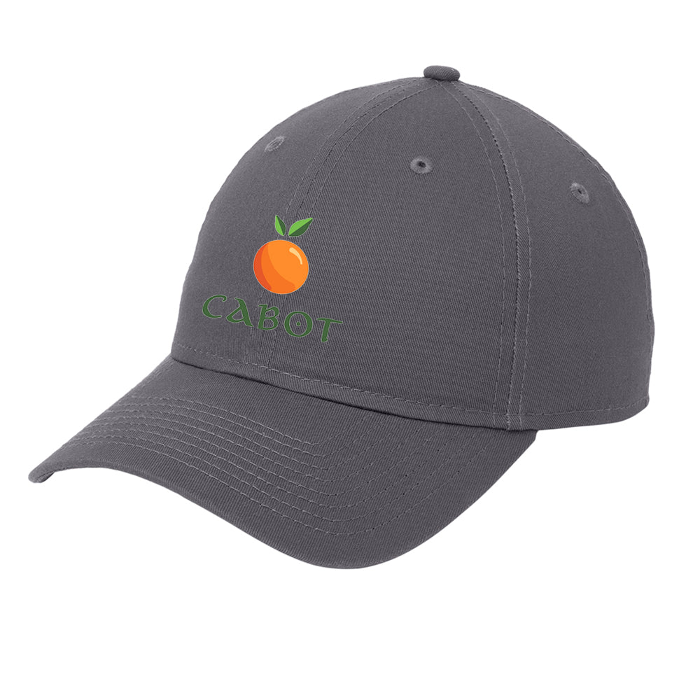 Cabot New Era® Adjustable Unstructured Cap (Grey)