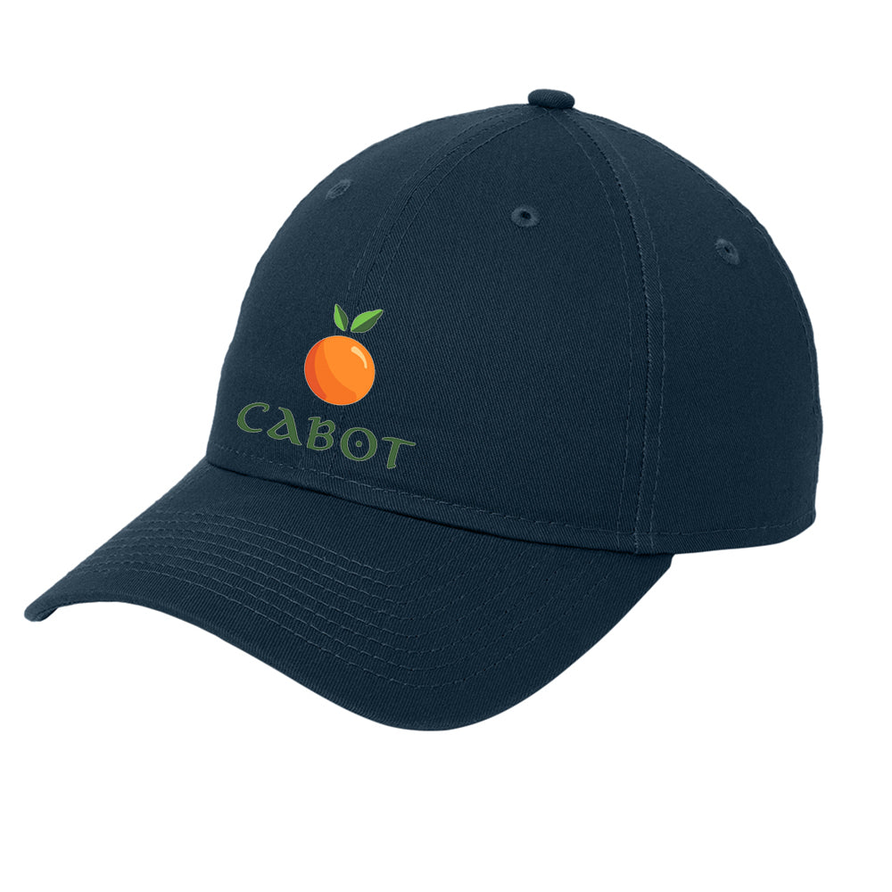 Cabot New Era® Adjustable Unstructured Cap (Navy)