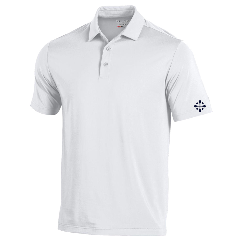 McLemore Under Armour Performance Polo (White)