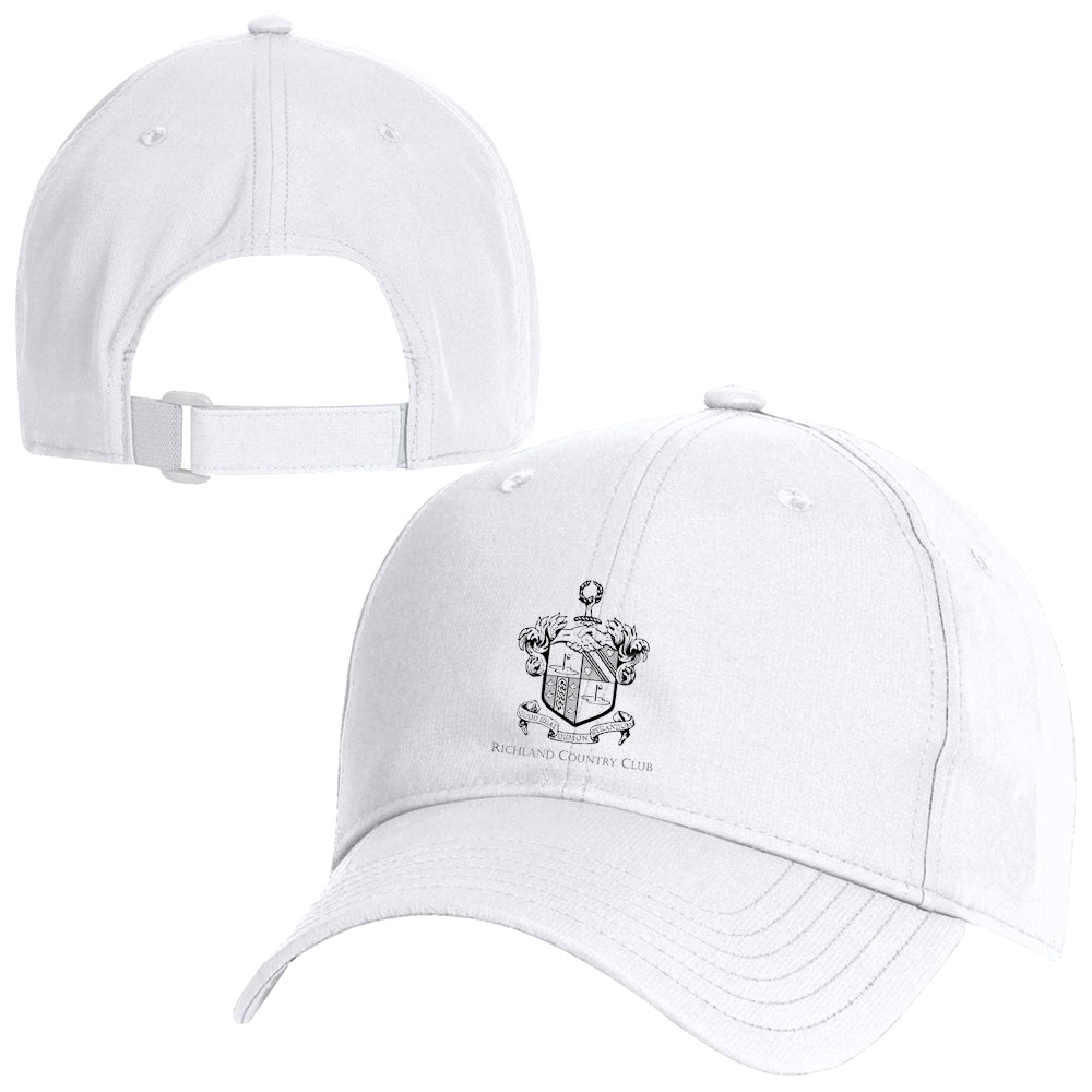 Richland Country Club Under Armour Performance 2.0 Adjustable Cap (White)