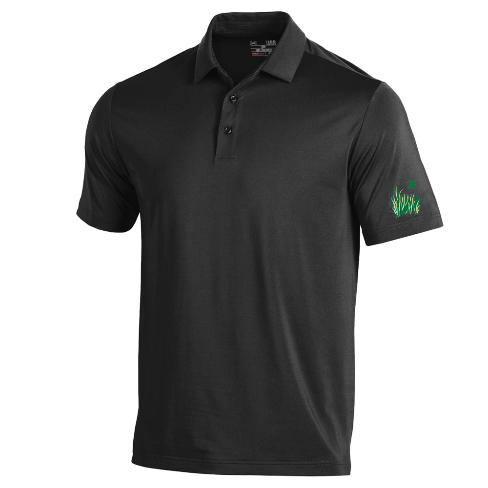 TPC Sawgrass Under Armour Performance Polo (Black)